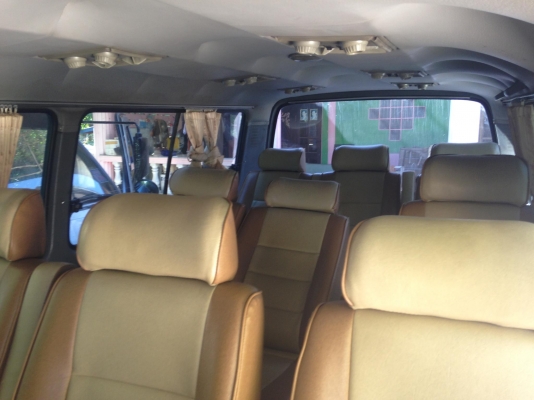 ขายถูกรถตู้โตโยต้าหัวจรวจปี97เครื่องดีเซล2800