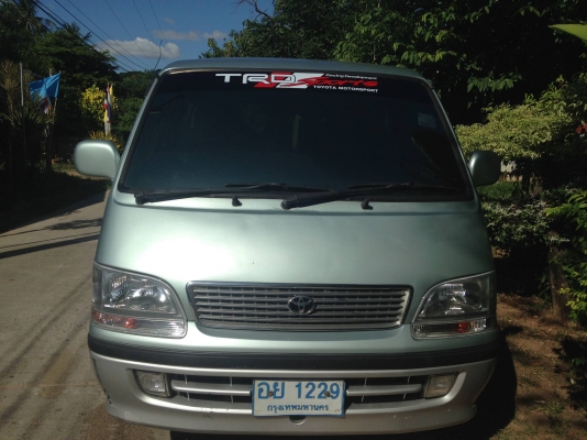 ขายถูกรถตู้โตโยต้าหัวจรวจปี97เครื่องดีเซล2800