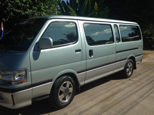 ขายถูกรถตู้โตโยต้าหัวจรวจปี97เครื่องดีเซล2800