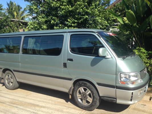 ขายถูกรถตู้โตโยต้าหัวจรวจปี97เครื่องดีเซล2800