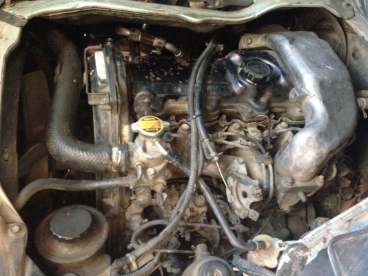 ขายถูกรถตู้โตโยต้าหัวจรวจปี97เครื่องดีเซล2800