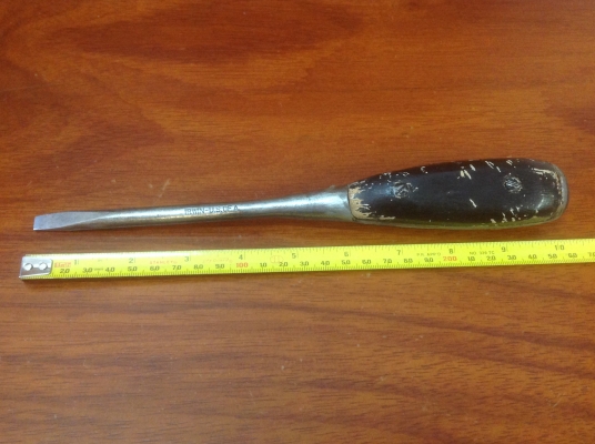 ขายไขควงโบราณ Antique IRWIN-U.S.OF.A ขนาด 10" ปาก 2 หุน