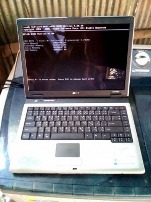 ขายโน๊ตบุค Acer Aspire 5500Z ตั้งไว้ 2700 บาท