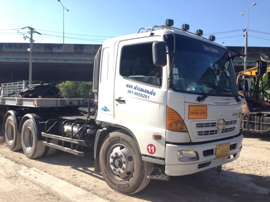 ขายหัาลากFM1j 260+หางพื้นเรียบ2เพลาพนัส