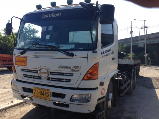 ขายหัาลากFM1j 260+หางพื้นเรียบ2เพลาพนัส