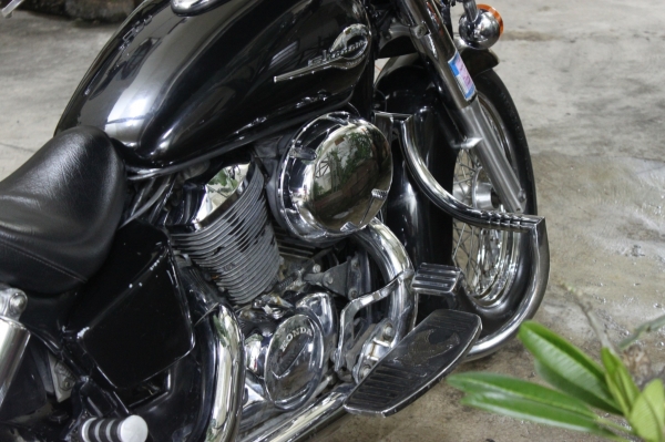 Shadow400 สวยกริ๊บ! มีทะเบียน ต่อทะเบียนปี59เเล้ว