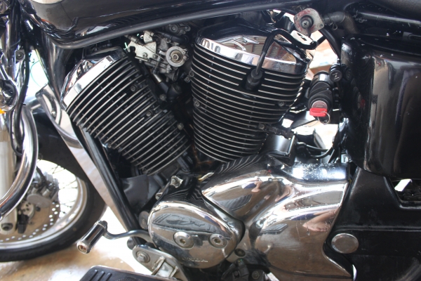 Shadow400 สวยกริ๊บ! มีทะเบียน ต่อทะเบียนปี59เเล้ว