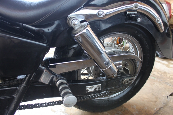 Shadow400 สวยกริ๊บ! มีทะเบียน ต่อทะเบียนปี59เเล้ว