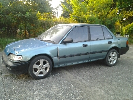 ขายรถยนต์ ปี89 ฮอนด้า ซีวิค รุ่นไฟท้ายแดง เครื่อง1500cc.คาบิว(ติดแก๊ส) เกียร์ออโต้ พวงมาลัยเพาเวอร์ ล้อแม็ก เครื่องดีแน่นๆ ขายถูกๆตามสภาพ