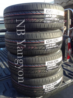 ยางใหม่ 215-45-17 ปลายปี 15 โดย Bridgestone