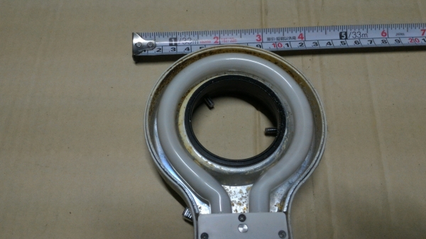 ชุดโคมไฟส่องสว่าง พร้อมหลอช่วยส่องชิ้นงานบนโต็ะ ถอดมาจากตัวกล้องส่องขยาย