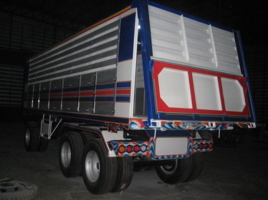 ขายรถพ่วง 3 เพลาต่อใหม่ขนาดยาว7 เมตร สูง 1.80เมตร กะบะมีเทนเพลาแม็กนั่มยางใหม่บริดสโตน157/ 12 เส้นกระบอกดั้ม12ตันราคา 690,000ด่วนเนียมช่วงล่างโทร 089-9455306 ด่านขุนทด นครราชสีมา อู่เอสเซอร์วิส999