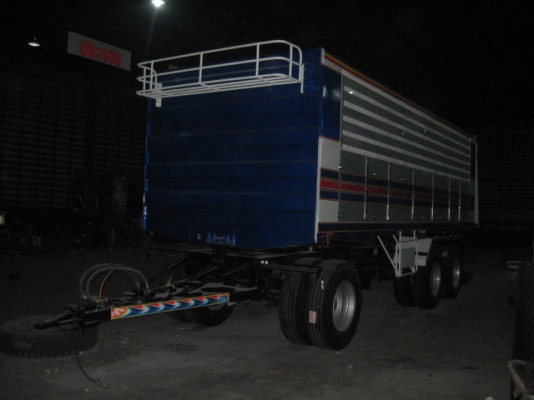 ขายรถพ่วง 3 เพลาต่อใหม่ขนาดยาว7 เมตร สูง 1.80เมตร กะบะมีเทนเพลาแม็กนั่มยางใหม่บริดสโตน157/ 12 เส้นกระบอกดั้ม12ตันราคา 690,000ด่วนเนียมช่วงล่างโทร 089-9455306 ด่านขุนทด นครราชสีมา อู่เอสเซอร์วิส999