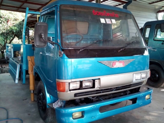 รับรถกับบ้านเรียบร้อยครับมหาสารคาม ดั้มต่อใหม่ ฮีโน่ เครื่อง 120 แรง 460000 บาท