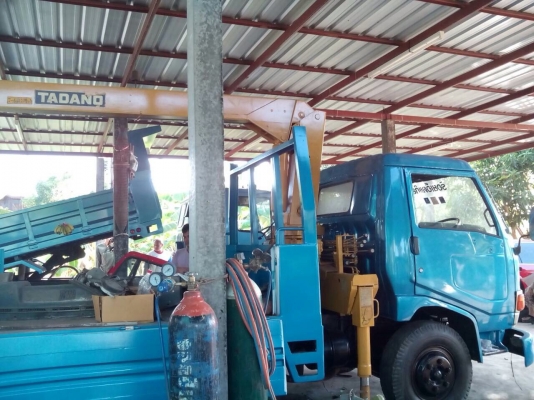 รับรถกับบ้านเรียบร้อยครับมหาสารคาม ดั้มต่อใหม่ ฮีโน่ เครื่อง 120 แรง 460000 บาท