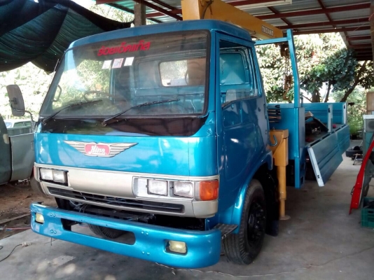 รับรถกับบ้านเรียบร้อยครับมหาสารคาม ดั้มต่อใหม่ ฮีโน่ เครื่อง 120 แรง 460000 บาท