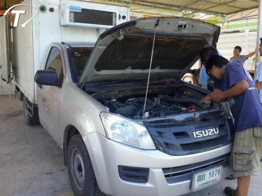 ตู้เย็นติดรถกะบะ ดีแม็กออนิว   (ตู้ good temp  )การใช้งาน 2ปี