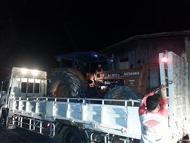 คูโบต้า M7500 DT 4 WD พร้อมใบมีดดันหน้า ขนาด 75 แรง..มาชมกันครับ