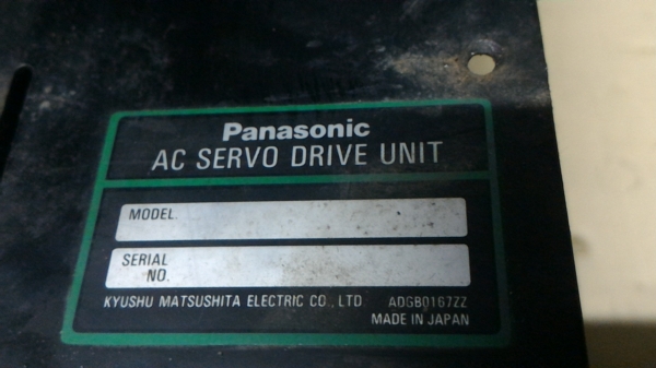 AC  SERVO  DRIVE  UNIT ชุดสั่งขับมอเตอร์เวอร์โว ยี่ห้อ Panasonic ทนกระแสได้ 10 A. ( มี 6 ตัว )