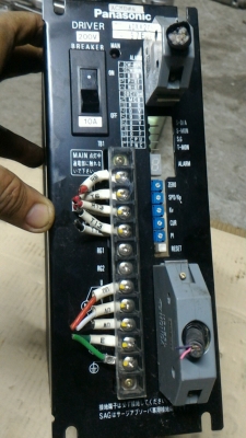 AC  SERVO  DRIVE  UNIT ชุดสั่งขับมอเตอร์เวอร์โว ยี่ห้อ Panasonic ทนกระแสได้ 10 A. ( มี 6 ตัว )