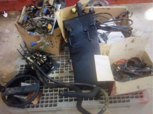 ดีซี มอเตอร์ 48 1โวลต์ มาใหม่ถอดจาก โฟกลิฟท์ โตโยต้ามือสองญี่ปุ่น