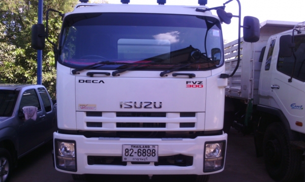 FVZ34 300  สิบล้อ 2 เพลาดัมพ์ กระบะ สามมิตร ปี54