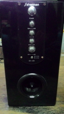 ซับวูฟเฟอร์ Sherman 100วัตต์ USB 5.1CH-2.1CH