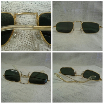 แว่นตาอเมริกันวินเทจ  B&amp;L RAY-BAN CLASSIC COLLECTION IV GOLD USA