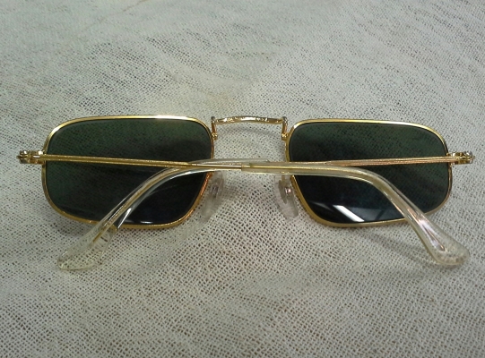 แว่นตาอเมริกันวินเทจ  B&amp;L RAY-BAN CLASSIC COLLECTION IV GOLD USA