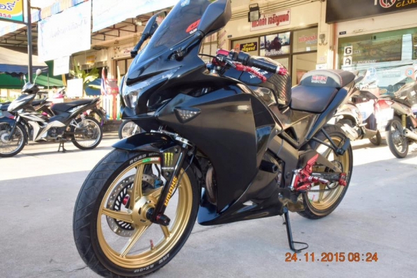Honda Cbr 150i สีดำ ปี 55 แต่ง สวย ๆ ราคา เบา ๆ