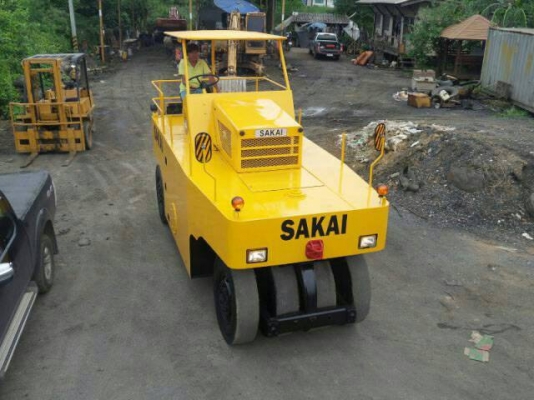 รถบดล้อยาง 9ล้อ10ตัน- SAKAI TS9-7409 เอกสารเล่มทะเบียน