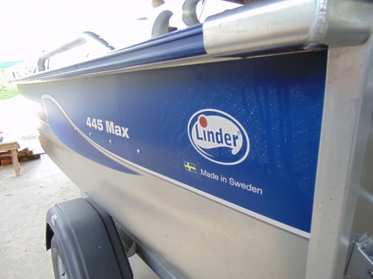 เรือลินเดอร์ 445 Max Sportman ใหม่แกะกล่อง