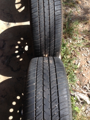 ขายเหมายางพร้อมแม็คขอบ17" ยางกระทะ+ กระทะผ่า