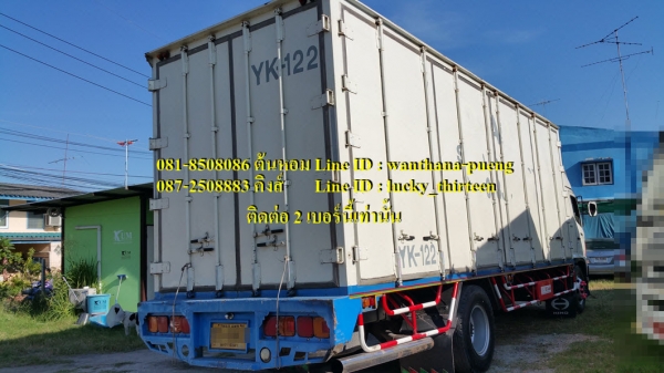 ขายครับ Hino Mega FG ปี49 รถสวย  ตู้แห้งสิบบาน หกล้อใหญ่ช่วงยาว 7.2 เมตร