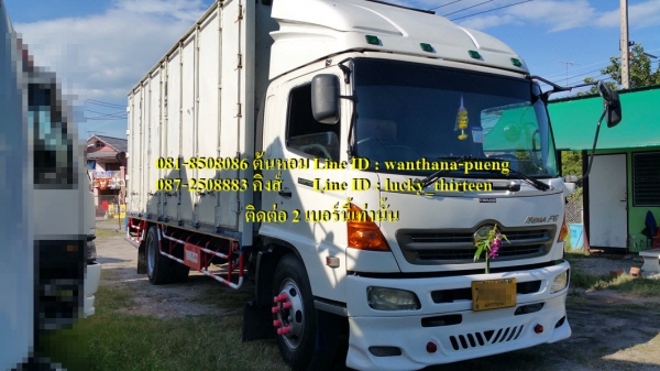 ขายครับ Hino Mega FG ปี49 รถสวย  ตู้แห้งสิบบาน หกล้อใหญ่ช่วงยาว 7.2 เมตร