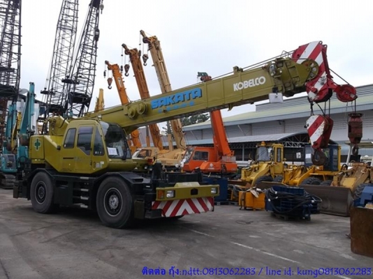 รถเครน 25ตัน โกเบโก้ RK250-5 # EZ07180 นำเข้าจากญี่ปุ่น โทร.กุ้ง:08130622283