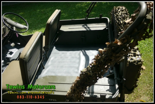 Jeep Willys M606 US รถทหารหลังคาผ้าใบ 4x4