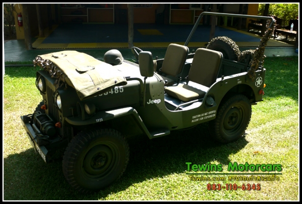 Jeep Willys M606 US รถทหารหลังคาผ้าใบ 4x4