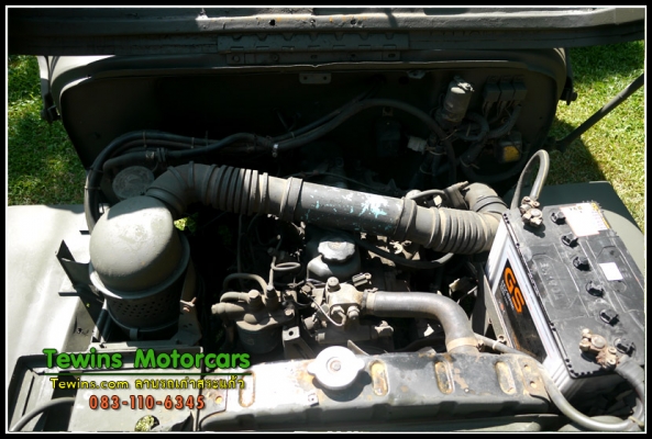 Jeep Willys M606 US รถทหารหลังคาผ้าใบ 4x4
