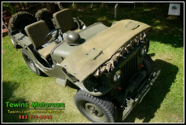 Jeep Willys M606 US รถทหารหลังคาผ้าใบ 4x4
