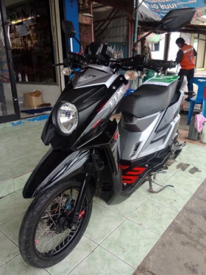 Yamaha TTX สีดำ-เทา รถปลายปี55 หัวฉีดประหยัดน้ำมัน สวยๆครับ