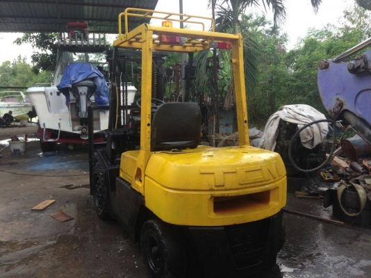 ขายโฟคลิฟ3ตัน TCM เสา3เมตร เครื่องดีเซลC240 เกียร์ออโต้ พร้อมใช้งานครับเครื่องดี ขาย 155000 บาท