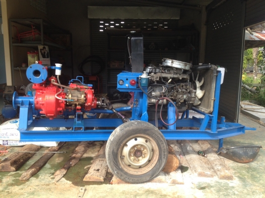 เครื่องสูบน้ำติดปั้มดับเพลิง