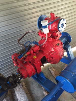 เครื่องสูบน้ำติดปั้มดับเพลิง