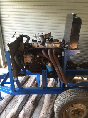 เครื่องสูบน้ำติดปั้มดับเพลิง