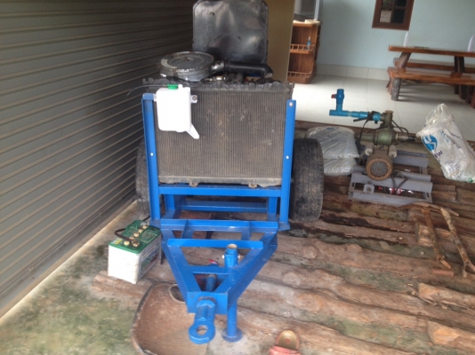 เครื่องสูบน้ำติดปั้มดับเพลิง