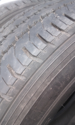 ขายยางบรรทุก XCD 215R14C ปี 13