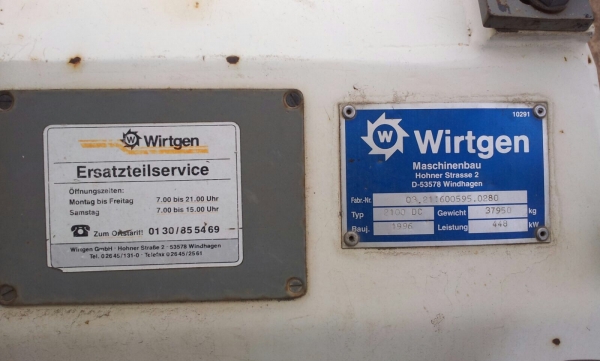 WIRTGEN 2100DC สินค้า ไมได้เข้าไทย ต้องสั่งนำเข้า
