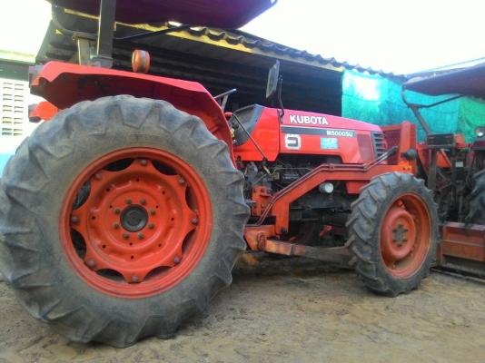 ขาย KUBOTA M5000 รถใช้งานได้เลยไม่ต้องซ่อม พร้อมดันหน้า ผาน6เมืองทอง สภาพเดิมๆ ราคา 350,000 รถอยู่ อ.แกลง  จ.ระยอง  สนใจสอบถาม 0818618678,0899347475 มีรถขนส่งบริการทั่วไทย