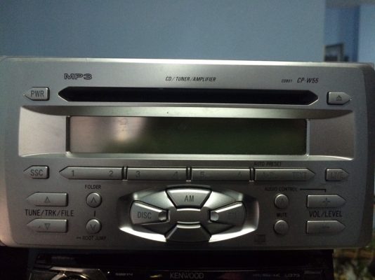 เครื่องเล่นติดรถยนต์ TOYOTA เล่นMP3-RW CD-RW มีEQ มือ2 ญี่ปุ่น